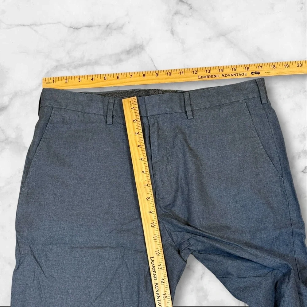 J Crew Bowery Classic Fit Gray Cotton‎ Dress Pants Mens W34 L30